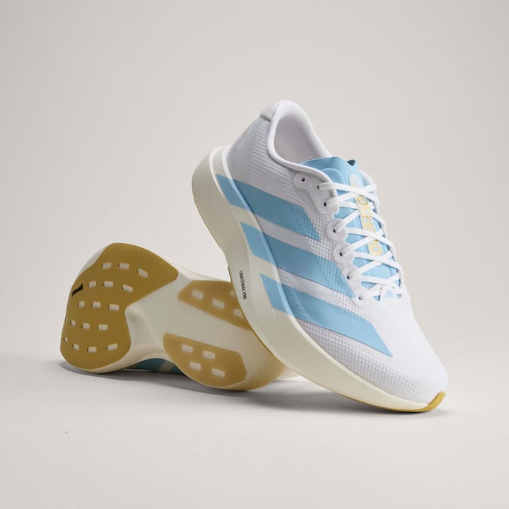Adidas Men's Adizero Evo SL Cloud white/Cloud blue/Magold Adidas