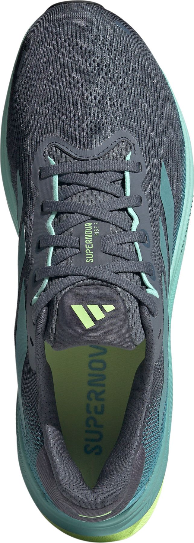 Adidas Men's Supernova Rise 2  Blue/Mint Ton/Hi-Res Yellow Adidas