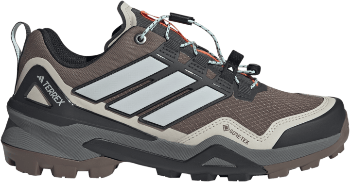 Adidas Women's Terrex Skychaser GORE-TEX Hiking Shoes Earth Strata/Grey One/Semi Flash Aqua Adidas