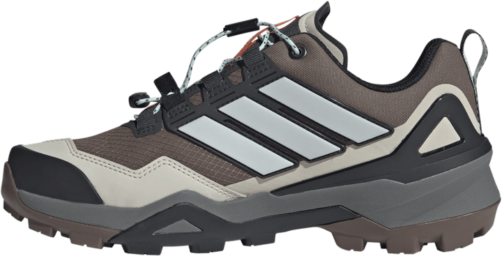 Adidas Women's Terrex Skychaser GORE-TEX Hiking Shoes Earth Strata/Grey One/Semi Flash Aqua Adidas