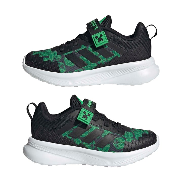 Adidas Minecraft Fortarun El C Cblack/cblack/ftwwht Adidas