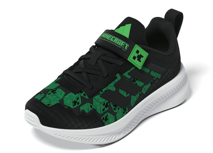 Adidas Minecraft Fortarun El C Cblack/cblack/ftwwht Adidas