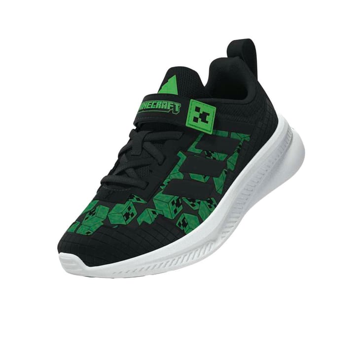 Adidas Minecraft Fortarun El C Cblack/cblack/ftwwht Adidas