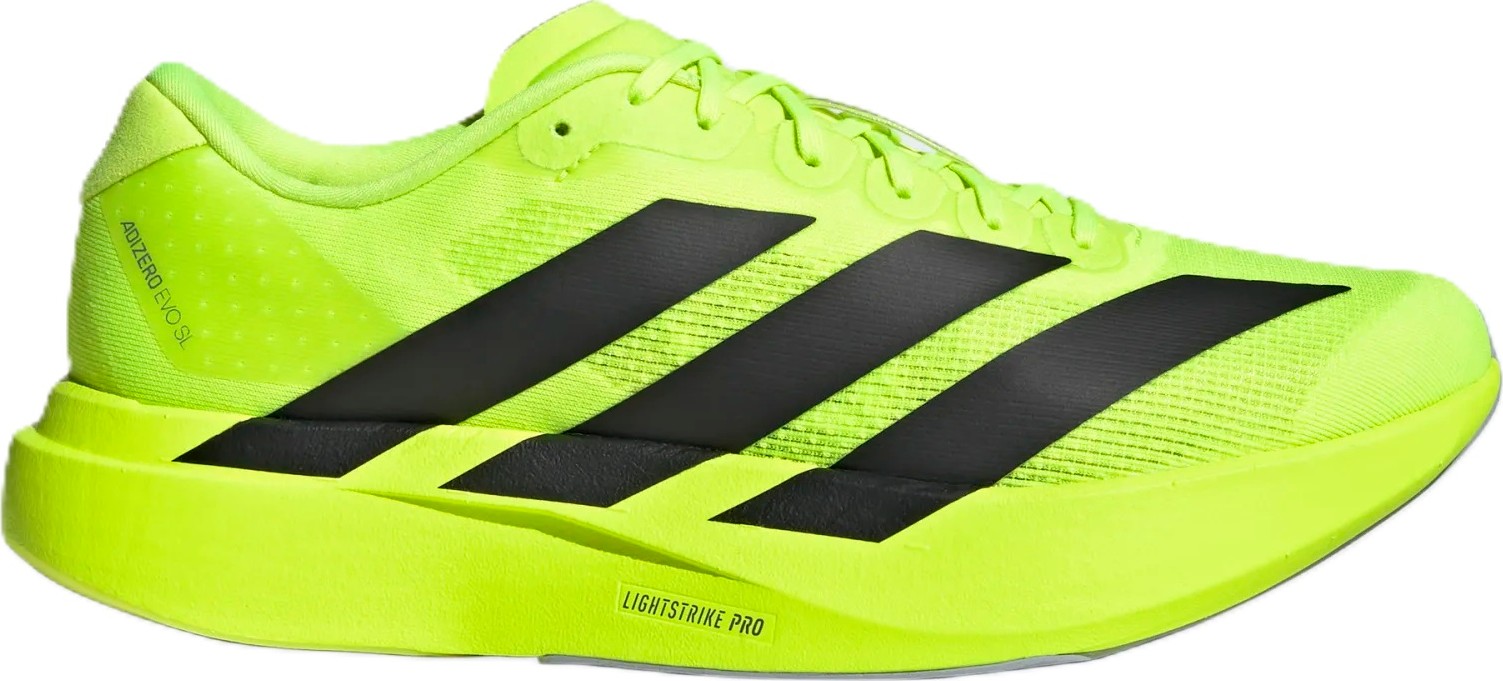 Adidas Men's Adizero Evo SL Luclem/cblack/msilve