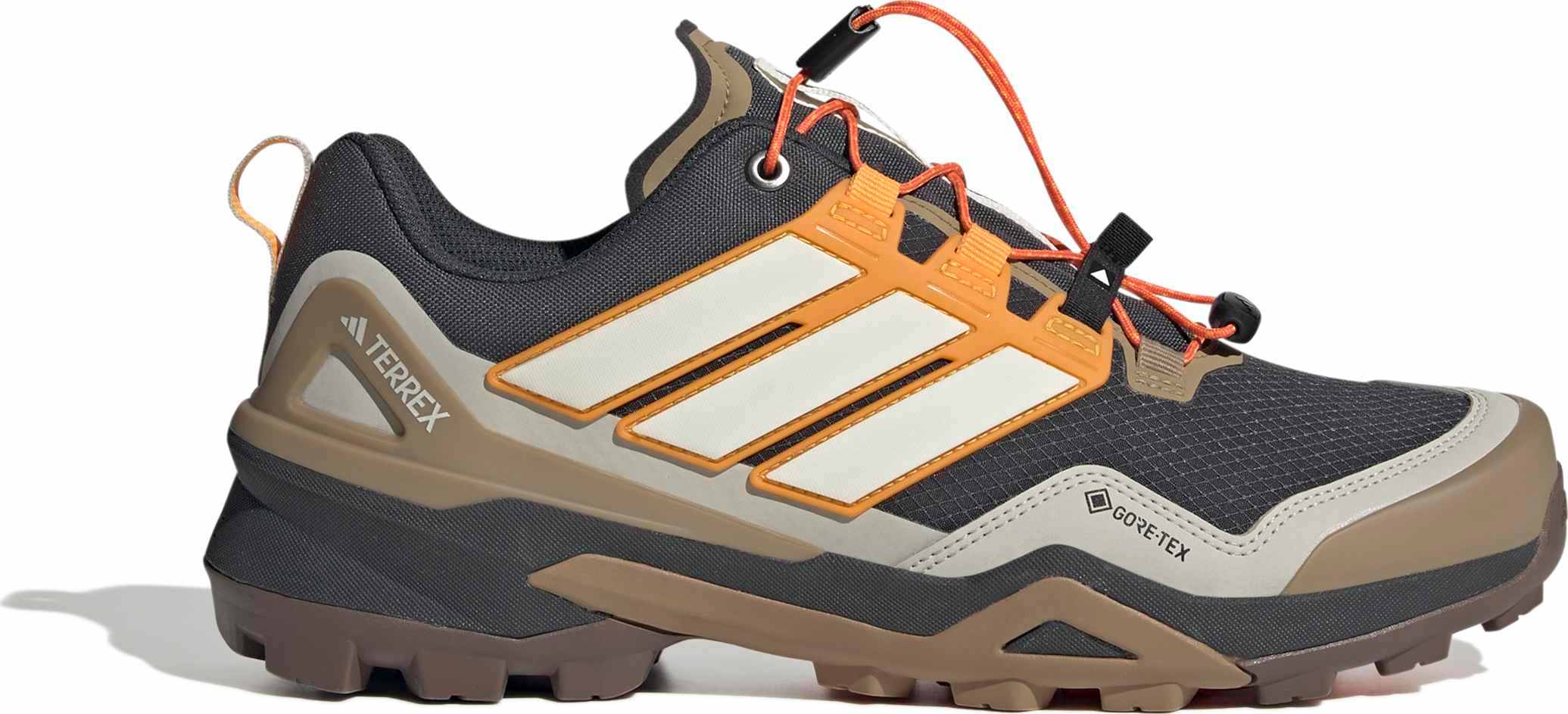 Carbon/off white/pure tangerine