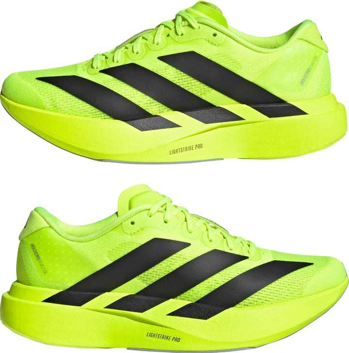 Adidas Women's Adizero Evo SL Luclem/cblack/msilve Adidas Adidas Women's Adizero Evo SL Luclem/cblack/msilve Adidas