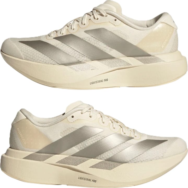 Adidas Women's Adizero Evo SL  Wonder White/Cyber Metallic/Warm Vanilla Adidas