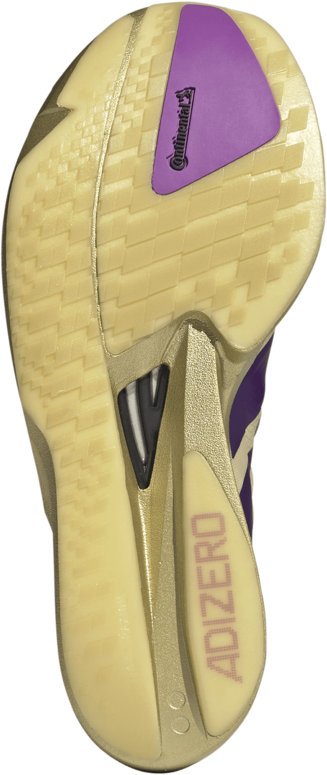 Adidas Men's Adizero Takumi Sen 11 Sand/Rich Purple/Gold Met. Adidas