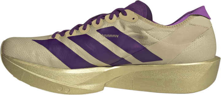 Adidas Men's Adizero Takumi Sen 11 Sand/Rich Purple/Gold Met. Adidas