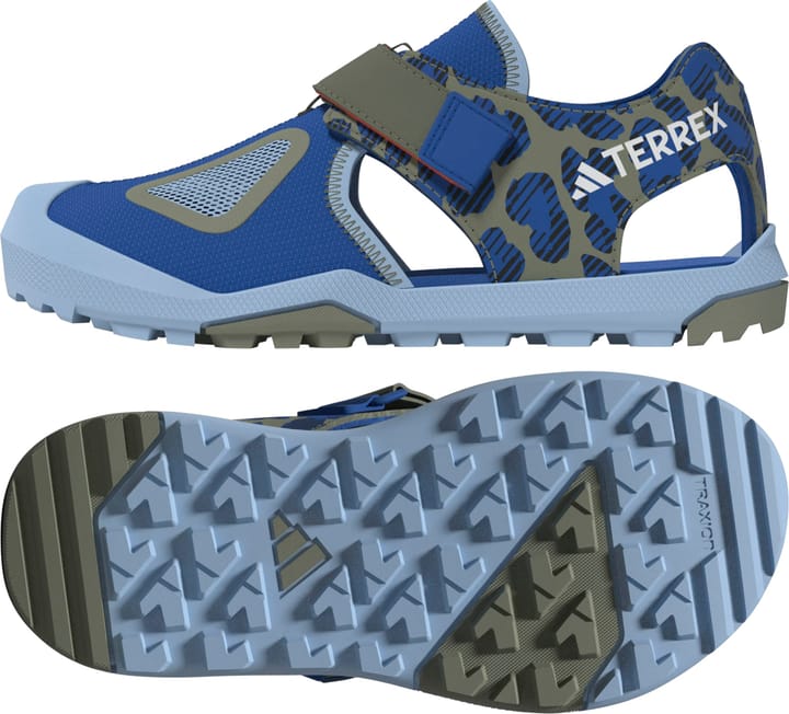 Adidas Kids' Terrex Captain Toey 2.0 Sandals Rayblu/tengrn/crsk Adidas