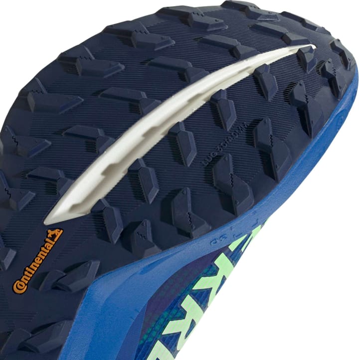 Adidas Men's Terrex Agravic Speed Ultra 2 Blue/Cloud white/Lime burst Adidas