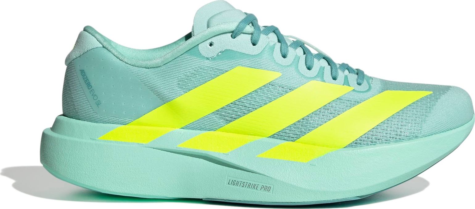 Adidas Women's Adizero Evo SL  Semi flash aqua/Lucid lemon/Mint ton