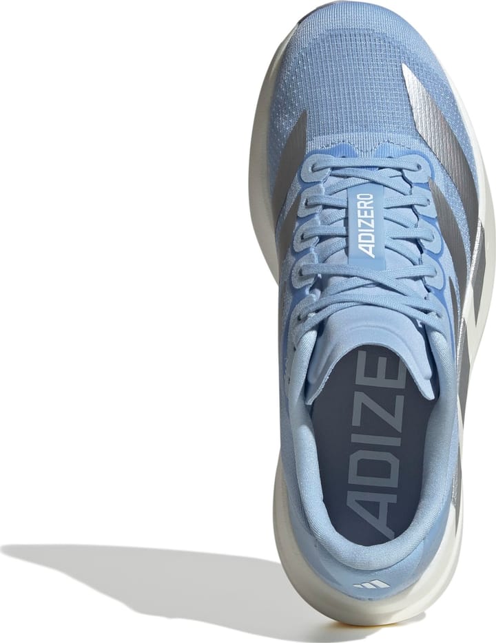 Adidas Women's Adizero Evo SL Glow Blue / Silver met. / Cloud White Adidas