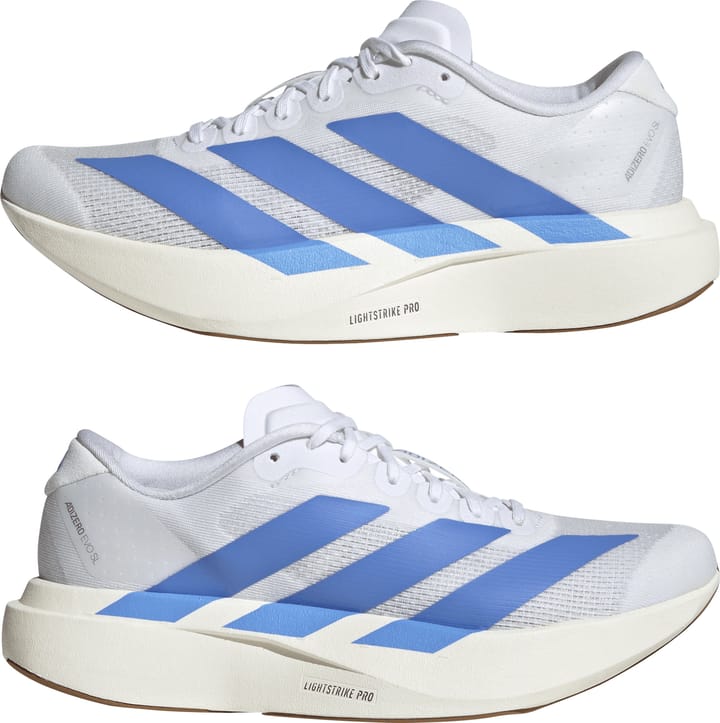 Adidas Women's Adizero Evo SL Cloud White / Blue Fusion / Off White Adidas Adidas Women's Adizero Evo SL Cloud White / Blue Fusion / Off White Adidas