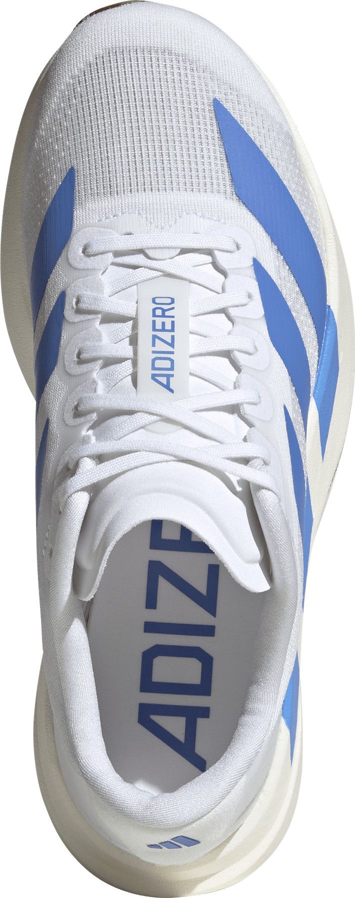 Adidas Women's Adizero Evo SL Cloud White / Blue Fusion / Off White Adidas Adidas Women's Adizero Evo SL Cloud White / Blue Fusion / Off White Adidas