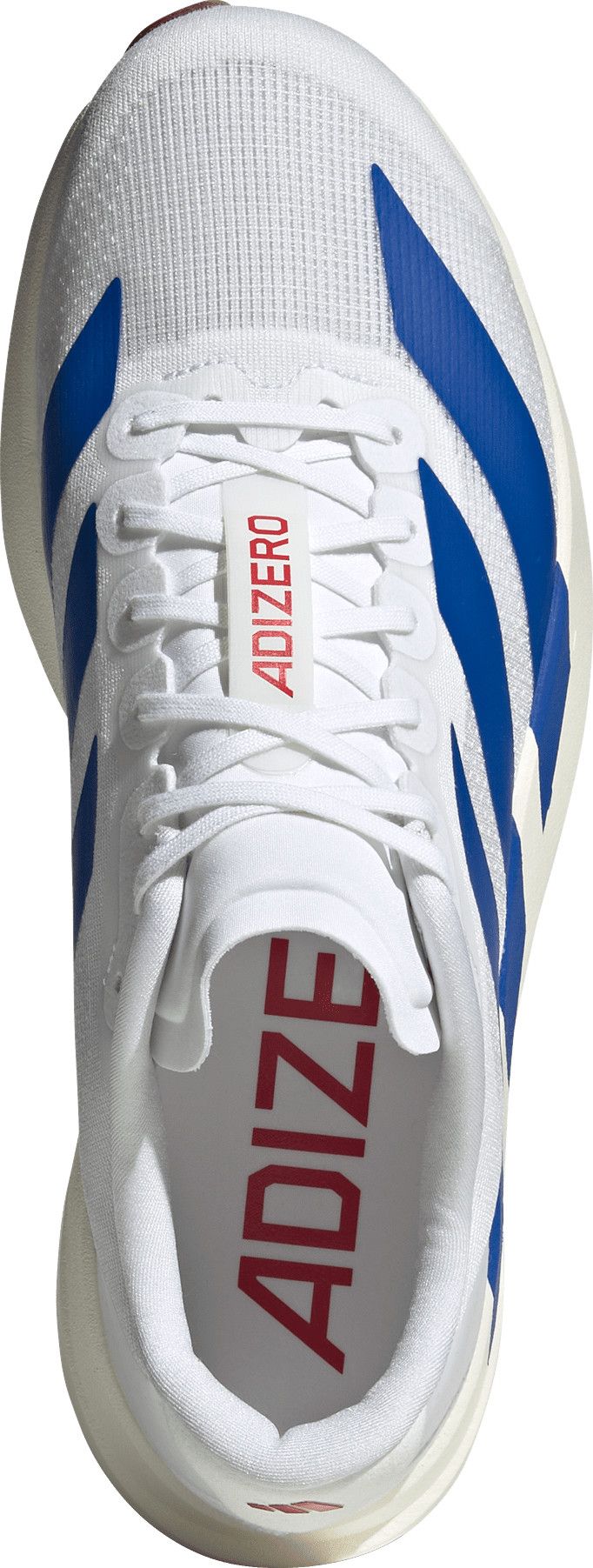 Adidas Men's Adizero Evo SL Cloud White / Royal Blue / Pure Ruby Adidas Adidas Men's Adizero Evo SL Cloud White / Royal Blue / Pure Ruby Adidas