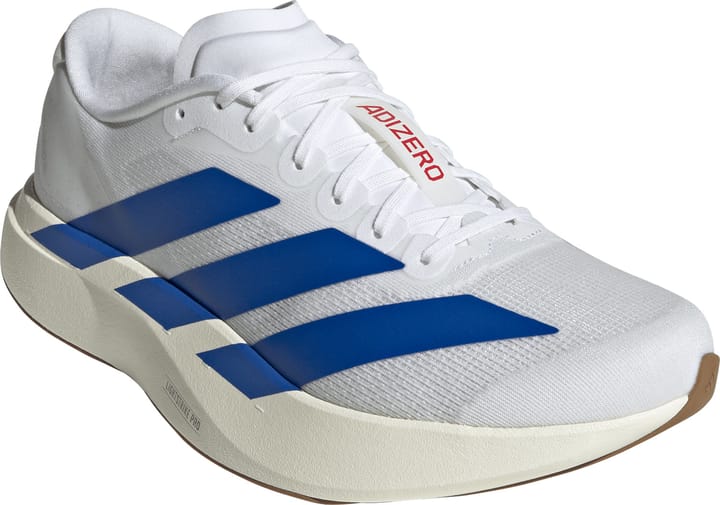 Adidas Men's Adizero Evo SL Cloud White / Royal Blue / Pure Ruby Adidas Adidas Men's Adizero Evo SL Cloud White / Royal Blue / Pure Ruby Adidas