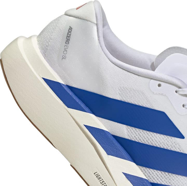 Adidas Men's Adizero Evo SL Cloud White / Royal Blue / Pure Ruby Adidas Adidas Men's Adizero Evo SL Cloud White / Royal Blue / Pure Ruby Adidas