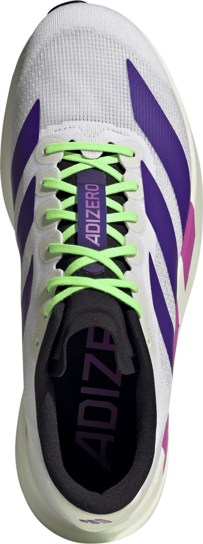 Adidas Men's Adizero Evo SL Ftwwht/cpurpl/limbur Adidas