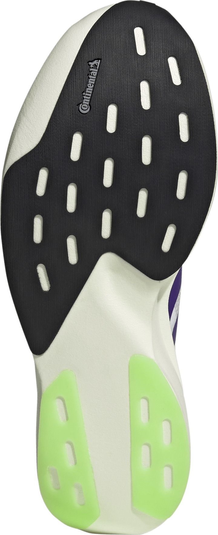 Adidas Men's Adizero Evo SL Ftwwht/cpurpl/limbur Adidas Adidas Men's Adizero Evo SL Ftwwht/cpurpl/limbur Adidas