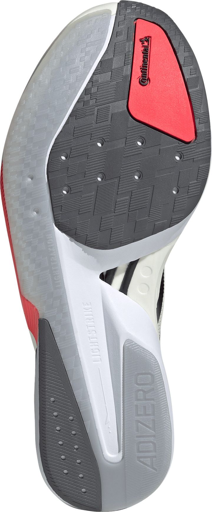 Adidas Men's Adizero Boston 13 Cloud White/Core Black/Lucid Red Adidas