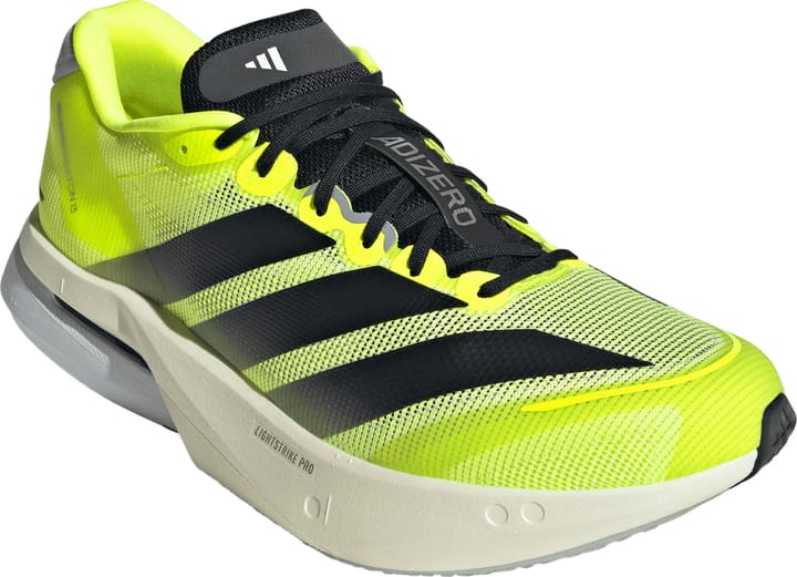 Adidas Men's Adizero Boston 13 Lucid Lemon/Core Black/Halo Silver Adidas Adidas Men's Adizero Boston 13 Lucid Lemon/Core Black/Halo Silver Adidas