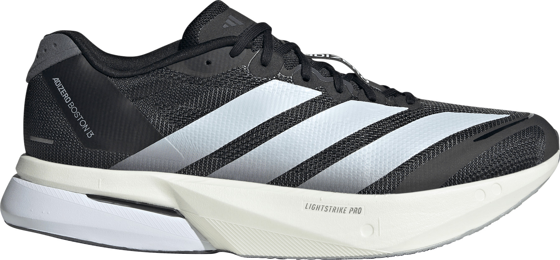 Adidas Men's Adizero Boston 13 Core Black/Ftwwht/Grefiv Løpesko 44 2/3