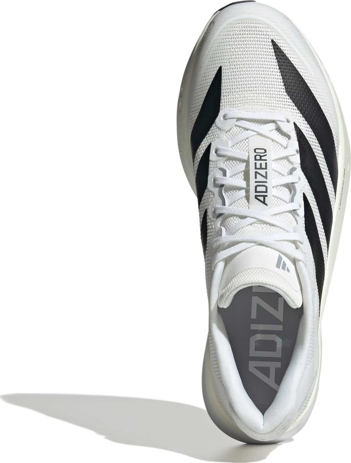 Adidas Men's Adizero Boston 13 Cloud White / Core Black / Dash Grey Adidas