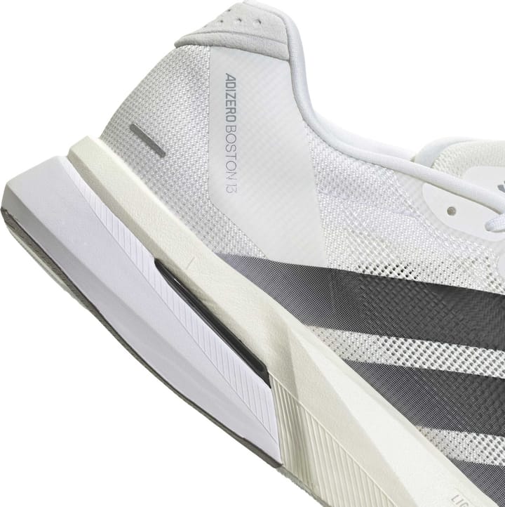 Adidas Men's Adizero Boston 13 Cloud White / Core Black / Dash Grey Adidas
