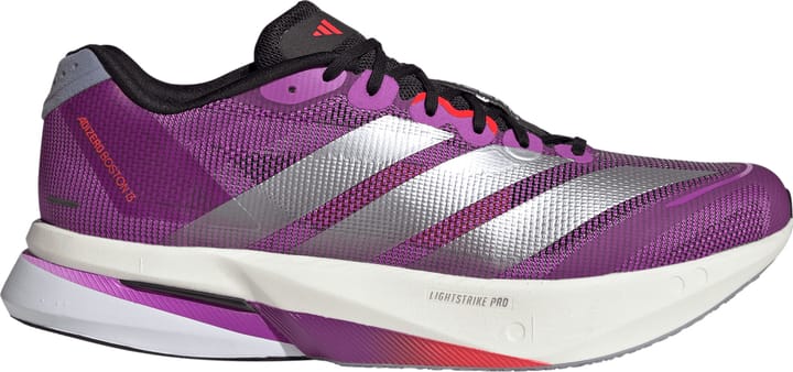 Adidas Men's Adizero Boston 13 Purbur/silvmt/lucred Adidas Adidas Men's Adizero Boston 13 Purbur/silvmt/lucred Adidas
