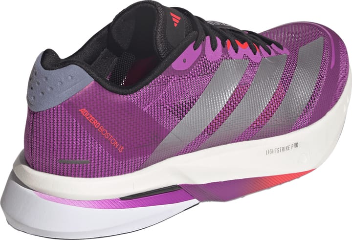 Adidas Men's Adizero Boston 13 Purbur/silvmt/lucred Adidas