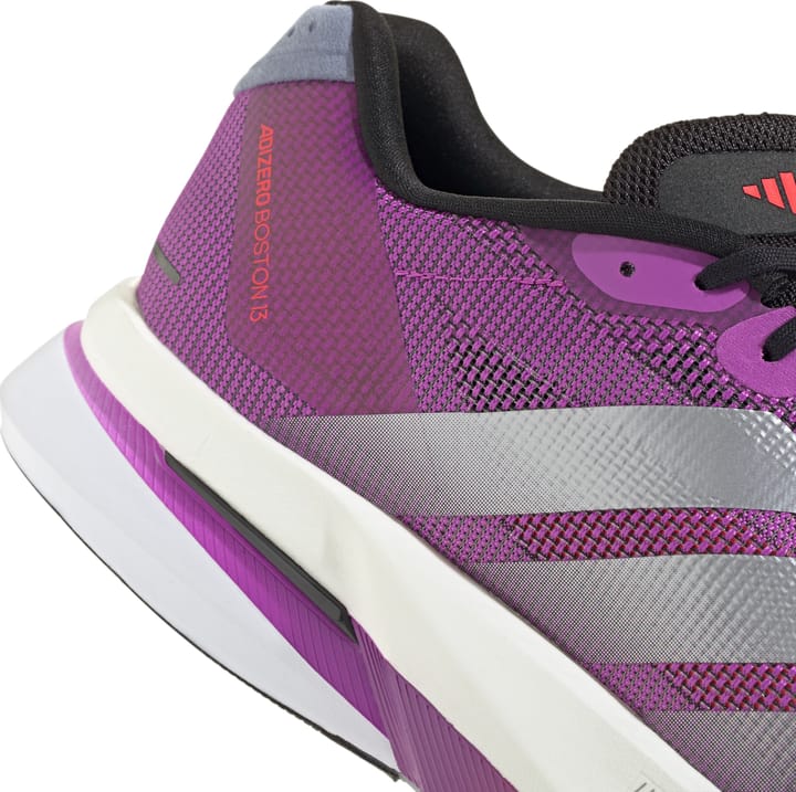 Adidas Men's Adizero Boston 13 Purbur/silvmt/lucred Adidas Adidas Men's Adizero Boston 13 Purbur/silvmt/lucred Adidas