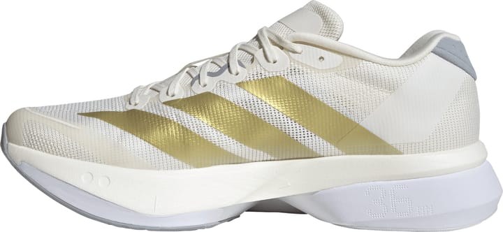 Adidas Men's Adizero Boston 13 Cloud White/Gold Mint/Halsil Adidas Adidas Men's Adizero Boston 13 Cloud White/Gold Mint/Halsil Adidas