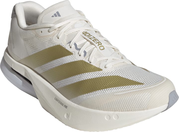 Adidas Men's Adizero Boston 13 Cloud White/Gold Mint/Halsil Adidas Adidas Men's Adizero Boston 13 Cloud White/Gold Mint/Halsil Adidas