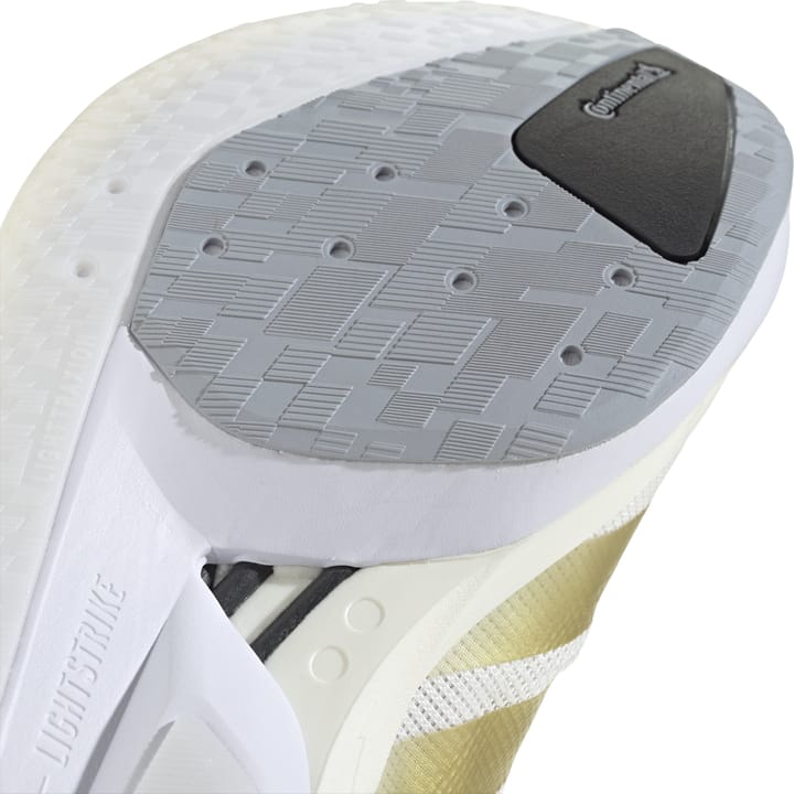 Adidas Men's Adizero Boston 13 Cloud White/Gold Mint/Halsil Adidas Adidas Men's Adizero Boston 13 Cloud White/Gold Mint/Halsil Adidas