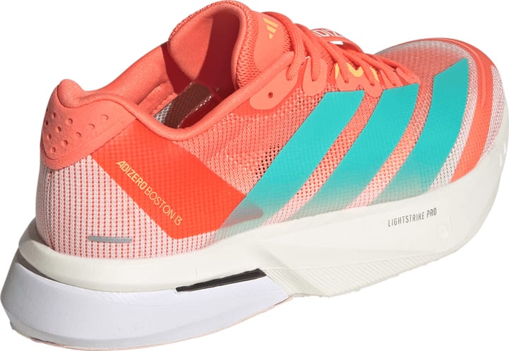Adidas Women's Adizero Boston 13 Semi Coral/Flash Aqua/Flash Orange Adidas