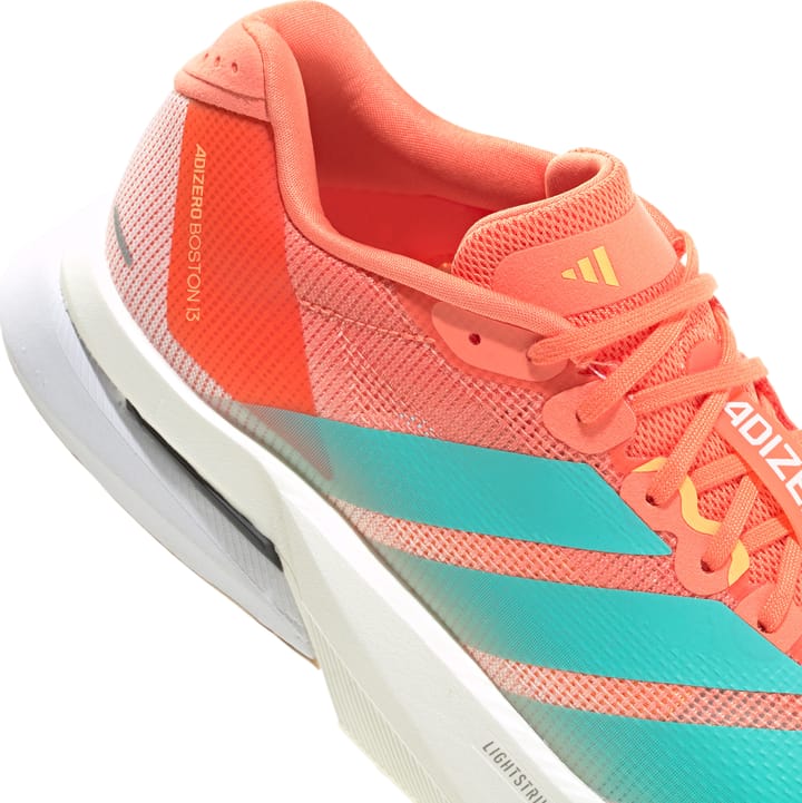 Adidas Women's Adizero Boston 13 Semi Coral/Flash Aqua/Flash Orange Adidas Adidas Women's Adizero Boston 13 Semi Coral/Flash Aqua/Flash Orange Adidas