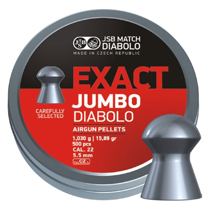 JSB Exact Jumbo, 5,51mm - 1,030g Lead JSB