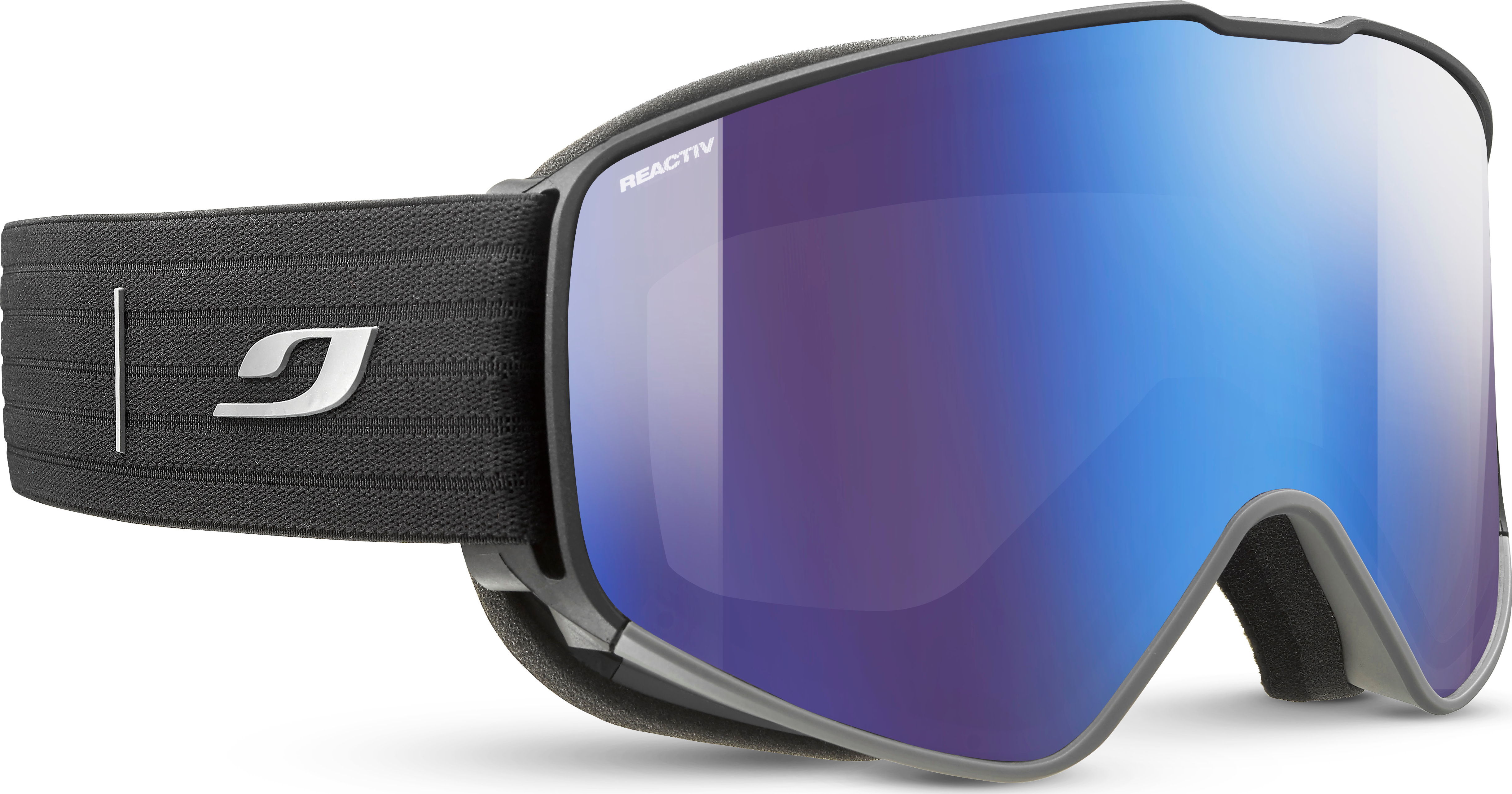  Julbo Gafas Cyrius, montura negra, lente REACTIV 0-4 de alto  contraste : Deportes y Actividades al Aire Libre