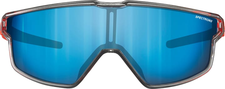 Julbo Kids' Fury Mini Spectron 3 Shiny Translucent Grey/Fluo Orange Matt Julbo