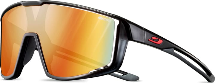 Fury Reactiv 1-3 Light Amplifier Shiny Black/Red Julbo