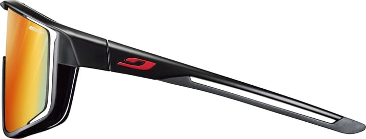 Fury Reactiv 1-3 Light Amplifier Shiny Black/Red Julbo