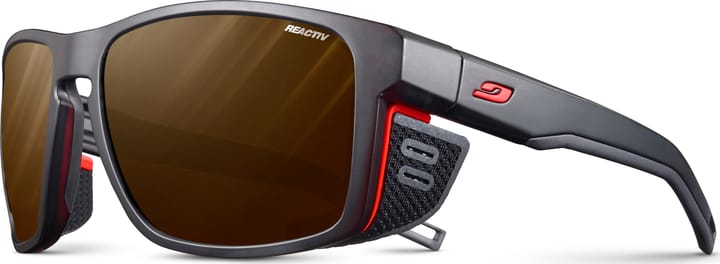 Julbo Shield M Reactiv 2-4 Polarized Matt Black/Orange Julbo