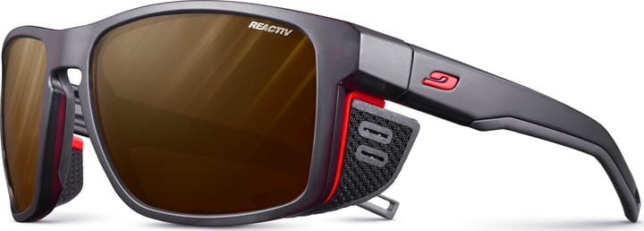 Julbo Shield Reactiv Matt Translucent Black/Orange Julbo