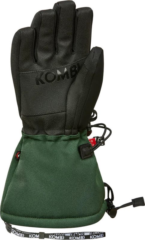 Kombi Juniors' Downhill WATERGUARD Gloves Tropic Green Kombi