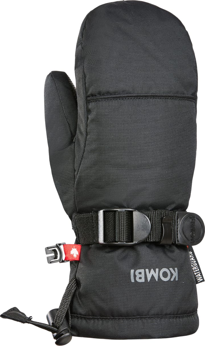 Kombi Kids' Everyday Junior Mittens Black Kombi