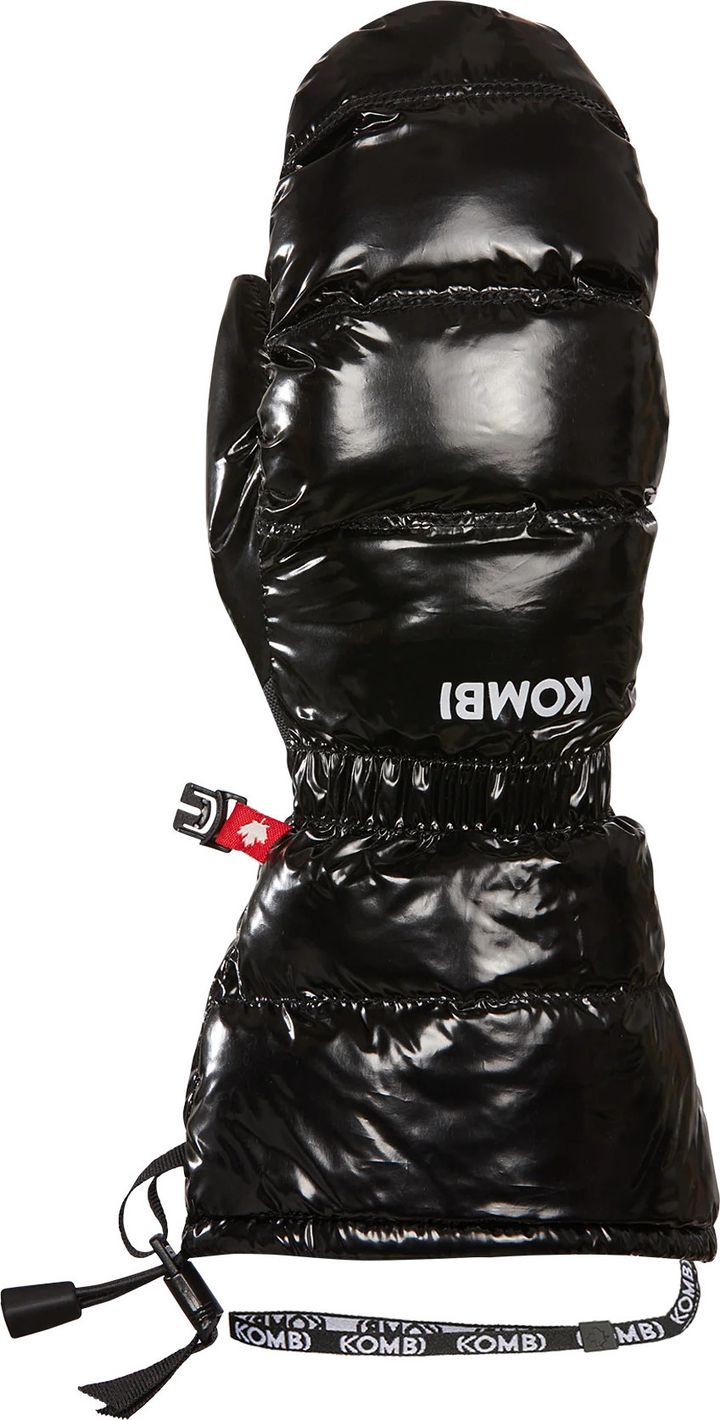 Kombi Kids' Puffy Mittens Black Kombi