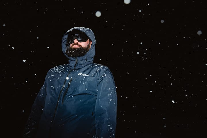 Jack Wolfskin Men's Flowline 3in1 Jacket Midnight Sky Jack Wolfskin