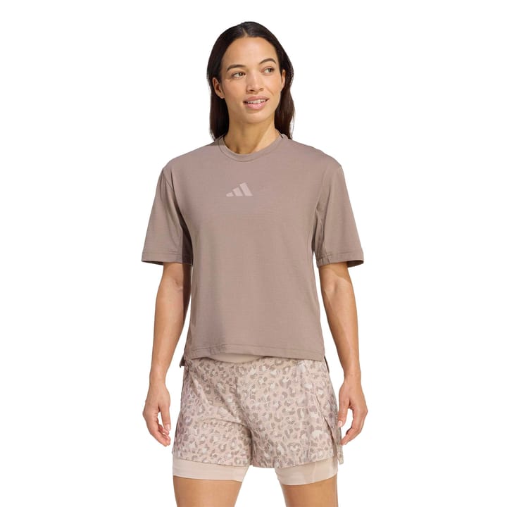 Adidas Women's XPL Trail Tee Trace brown Adidas
