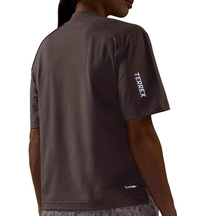 Adidas Women's XPL Trail Tee Trace brown Adidas